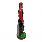 Imagem Cigano 16 Cm Resina Mod2 Vermelha