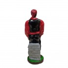 Imagem Cigano 16 Cm Resina Mod2 Vermelha