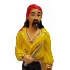 Imagem Cigano com Violino 20 Cm Vladimir Mod3 Amarelo