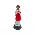 Imagem Coração de Jesus 09 Cm Resina Mod3