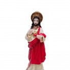 Imagem Coração de Jesus 09 Cm Resina Mod3