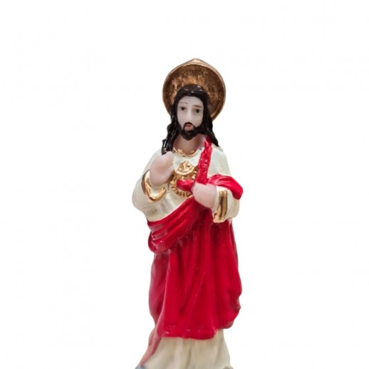 Imagem Coração de Jesus 09 Cm Resina Mod3