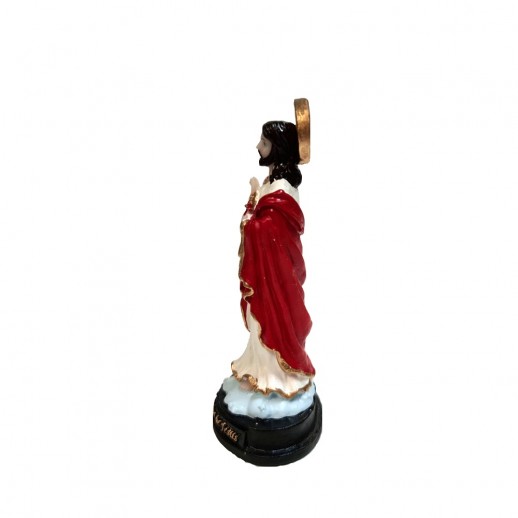 Imagem Coração de Jesus 12 Cm Resina Mod3