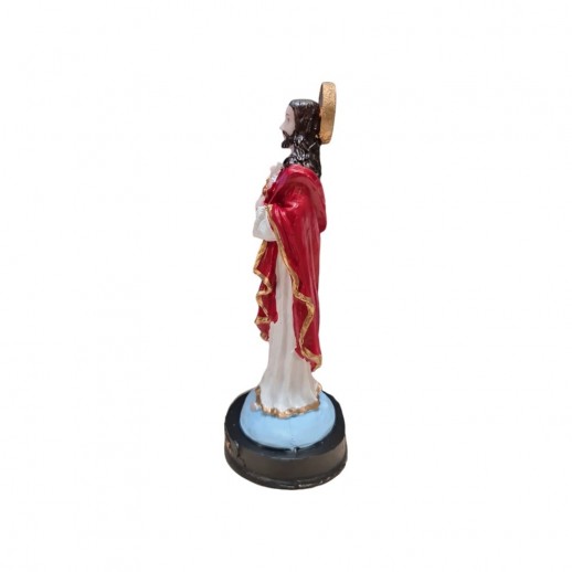 Imagem Coração de Jesus 15 Cm Resina Mod3