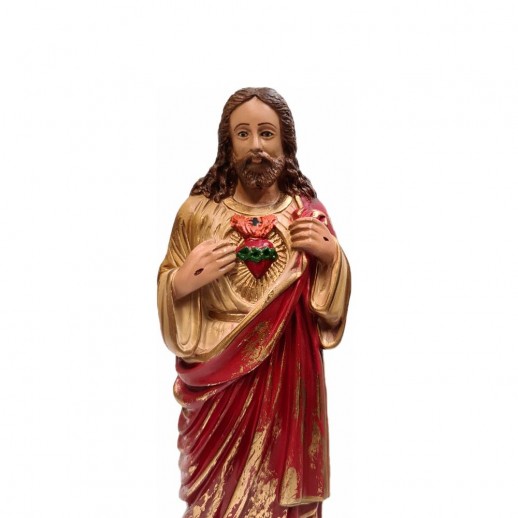 Imagem Coração de Jesus 30 Cm Barroco Mod1