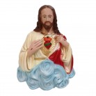 Imagem Coração de Jesus 30 Cm Busto Parede Mod1