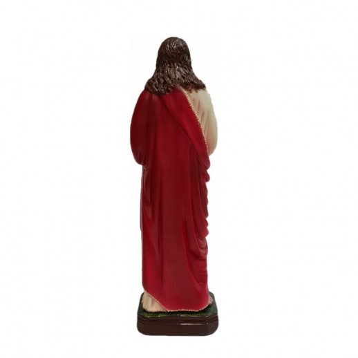 Imagem Coração de Jesus 30 Cm Pintura Rica Mod1