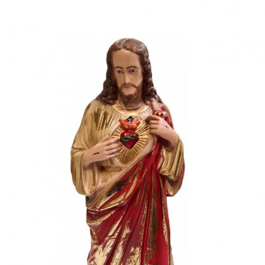 Imagem Coração de Jesus 40 Cm Barroco Mod1