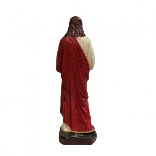 Imagem Coração de Jesus 40 Cm Pintura Rica Mod1