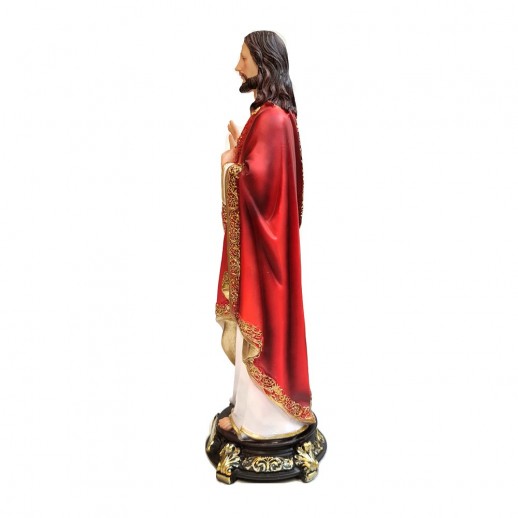 Imagem Coração de Jesus 40 Cm Resina Mod5