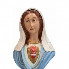 Imagem Coração de Maria 30 Cm Busto Mesa Mod1