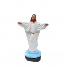 Imagem Cristo Redentor 10 Cm Manto Branco Mod2