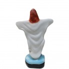Imagem Cristo Redentor 10 Cm Manto Branco Mod2