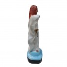 Imagem Cristo Redentor 10 Cm Manto Branco Mod2