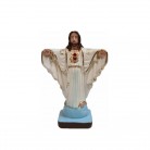 Imagem Cristo Redentor 10 Cm Mod1 Manto Branco