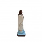 Imagem Cristo Redentor 10 Cm Mod1 Manto Branco