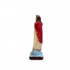 Imagem Cristo Redentor 10 Cm Mod1 Manto Vermelho