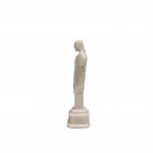 Imagem Cristo Redentor 12 Cm Manto Branco Resina Mod3