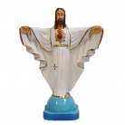 Imagem Cristo Redentor 40 Cm Manto Branco Mod3