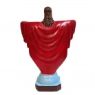 Imagem Cristo Redentor 40 Cm Mod1 Manto Vermelho