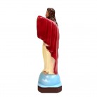 Imagem Cristo Redentor 40 Cm Mod1 Manto Vermelho