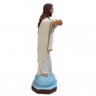 Imagem Cristo Redentor 60 Cm Mod1 Manto Branco