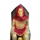 Imagem Exu Tatá Caveira 20 Cm Mod3 Vermelho