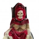 Imagem Exu Tatá Caveira 40 Cm Vermelho Mod3