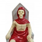 Imagem Exu Tatá Caveira 50 Cm Mod1 Vermelho