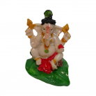 Imagem Ganesha 06 cm Resina Folha