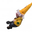 Imagem Gnomo Fortuna 20 cm Resina Amarelo