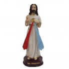 Imagem Jesus Misericordioso 15 Cm Resina Mod4