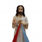 Imagem Jesus Misericordioso 15 Cm Resina Mod4