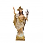 Imagem Jesus Ressuscitado 20 Cm Resina Mod5