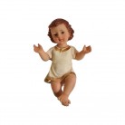 Imagem Menino Jesus Roupa 14 Cm Resina Presépio