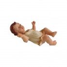 Imagem Menino Jesus Roupa 14 Cm Resina Presépio