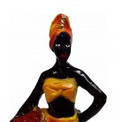 Imagem Mulher Africana 20 cm Mod3