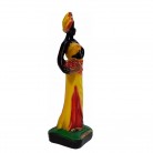 Imagem Mulher Africana 20 cm Mod3