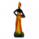 Imagem Mulher Africana 20 cm Mod3