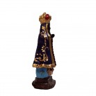 Imagem N Sra Aparecida 07 Cm Resina Mod4 Bandeira