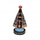 Imagem N Sra Aparecida 10 Cm Resina Mod3