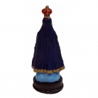 Imagem N Sra Aparecida 12 Cm Resina Mod4 Bandeira