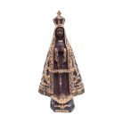 Imagem N Sra Aparecida 20 Cm Resina Mod5 Importada