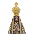 Imagem N Sra Aparecida 30 Cm Resina Mod5