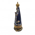 Imagem N Sra Aparecida 40 Cm Resina Mod5 Azul 