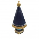 Imagem N Sra Aparecida 40 Cm Resina Mod5 Azul 