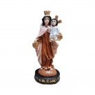Imagem N Sra Carmo 15 Cm Resina Mod3