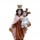 Imagem N Sra Carmo 15 Cm Resina Mod3