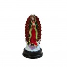 Imagem N Sra Guadalupe 07 Cm Resina Mod3