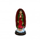Imagem N Sra Guadalupe 12 Cm Resina Mod3